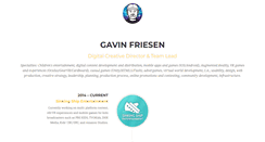 Desktop Screenshot of gavinfriesen.com