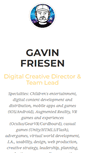Mobile Screenshot of gavinfriesen.com